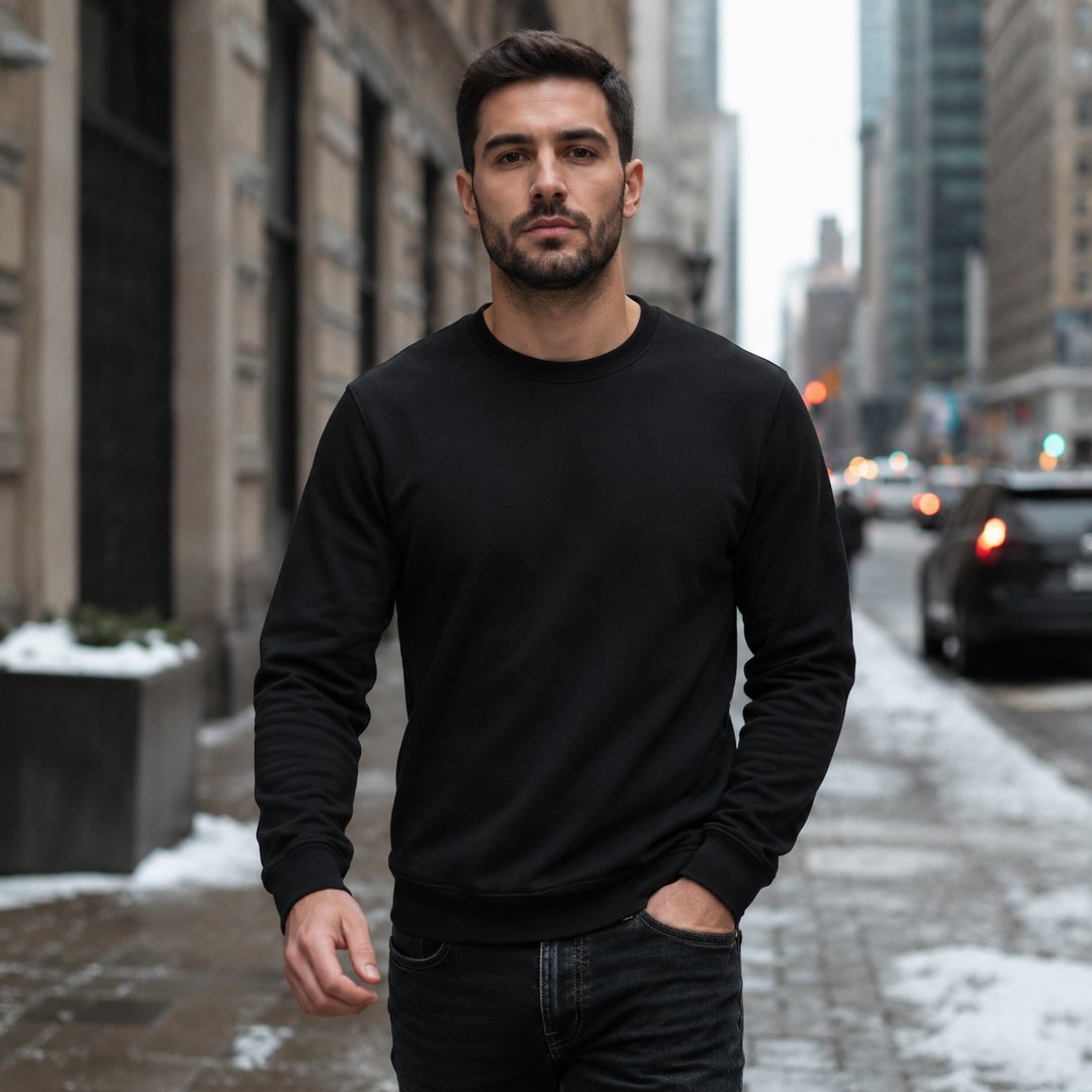 Camiseta Térmica Masculina Manga Longa - Forro de Velo, Segunda Pele Quente e Estilo Coreano para Inverno