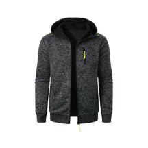 Casaco Masculino com Capuz e Zíper Oversize - Streetwear Manga Longa Quente para Inverno