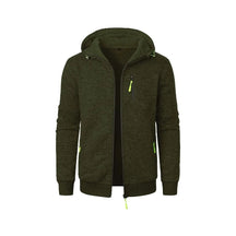 Casaco Masculino com Capuz e Zíper Oversize - Streetwear Manga Longa Quente para Inverno
