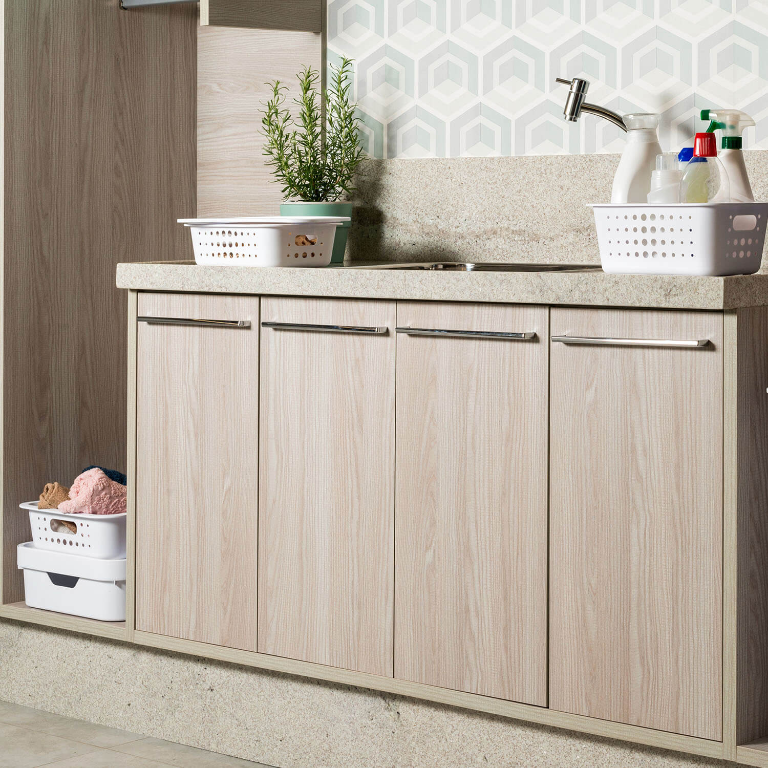 Cesta organizadora baixa 3,3L