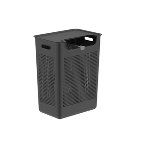 Cesto de Roupas com Duplo Compartimento 50L Linha Flow