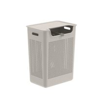 Cesto de Roupas com Duplo Compartimento 50L Linha Flow