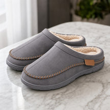 Chinelo de Casa Masculino Felpudo - Macio, Antiderrapante e Quente para Inverno