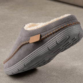 Chinelo de Casa Masculino Felpudo - Macio, Antiderrapante e Quente para Inverno