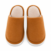 Chinelos de Pelúcia Casa Unissex - Antiderrapantes, Quentes e Macios para Quarto no Inverno (Compre 1 Leve 2 Pares)