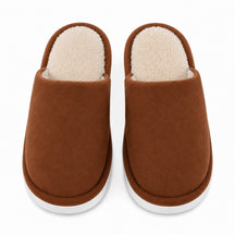 Chinelos de Pelúcia Casa Unissex - Antiderrapantes, Quentes e Macios para Quarto no Inverno (Compre 1 Leve 2 Pares)