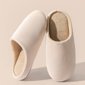 Chinelos de Veludo Unissex - Antiderrapantes, Macios e Confortáveis para Casa no Inverno (Compre 1 Leve 2 Pares)