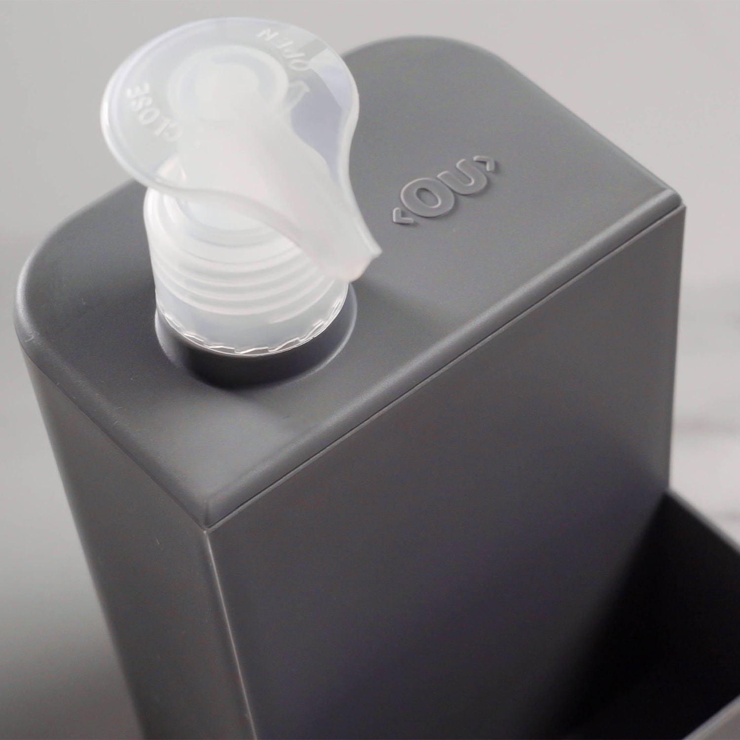 Dispenser para detergente e esponja compact 500ml Linha Trium