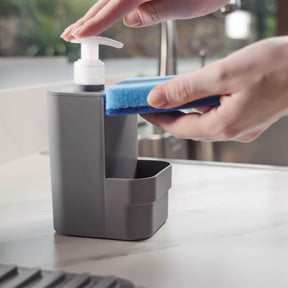 Dispenser para detergente e esponja compact 500ml Linha Trium