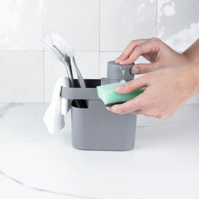 Dispenser para detergente e organizador de pia 650ml Linha Trium