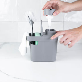 Dispenser para detergente e organizador de pia 650ml Linha Trium