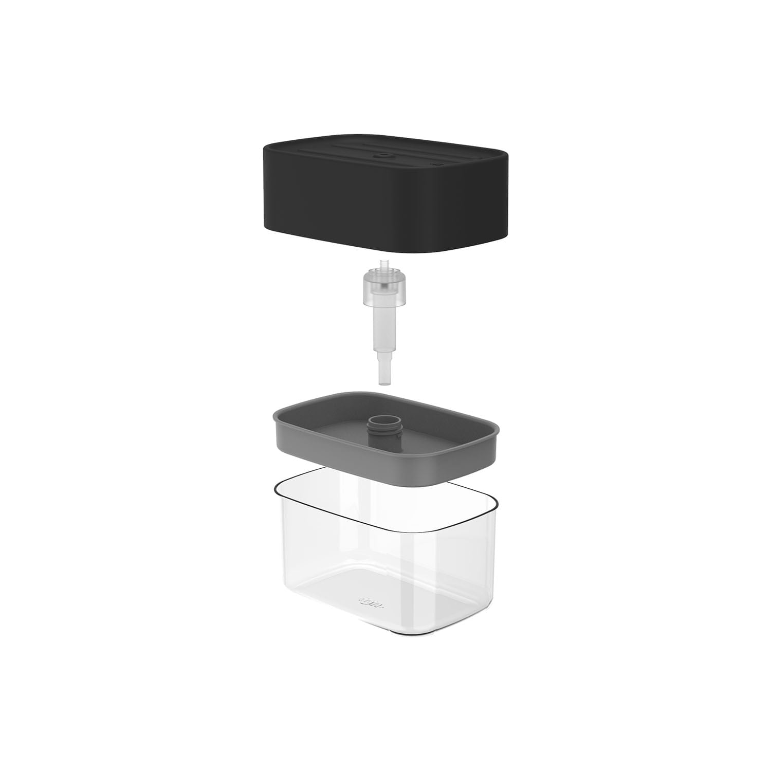 Dispenser para detergente porta esponja 550ml Linha Trium