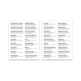 Etiquetas adesivas para lavanderia ou Linha Flow