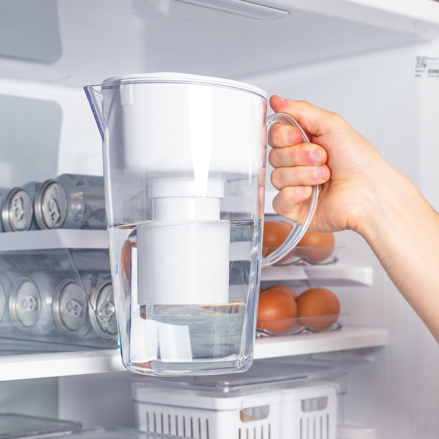 Jarra purificadora de água 1L Linha Clear Fresh