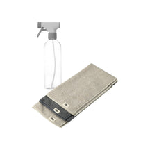 Kit Borrifador e Panos de Limpeza em Microfibra Linha Flow