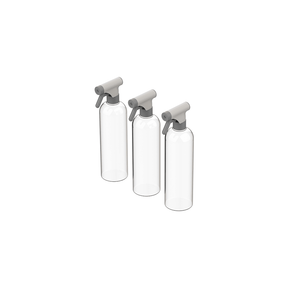 Kit Borrifadores 750ml Multiuso 3 Peças Linha Flow