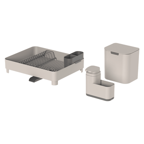 Kit Completo Organizador Sobre a Pia 3 Peças Linha Liv