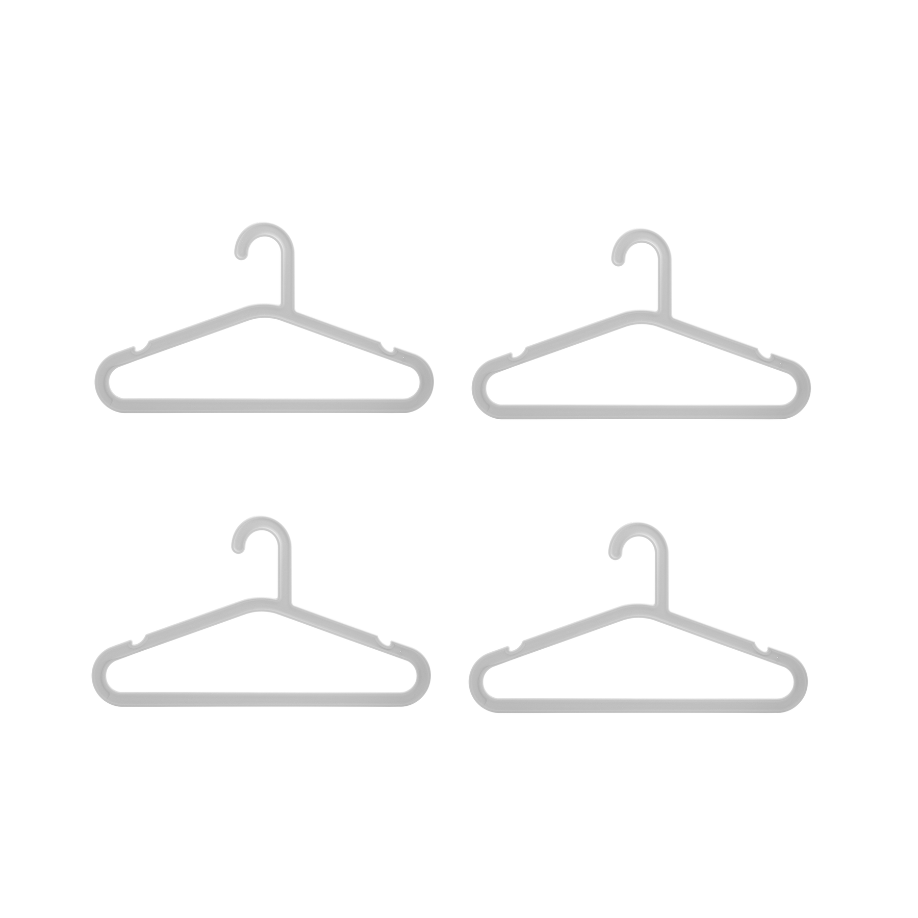Kit de 4 cabides Light