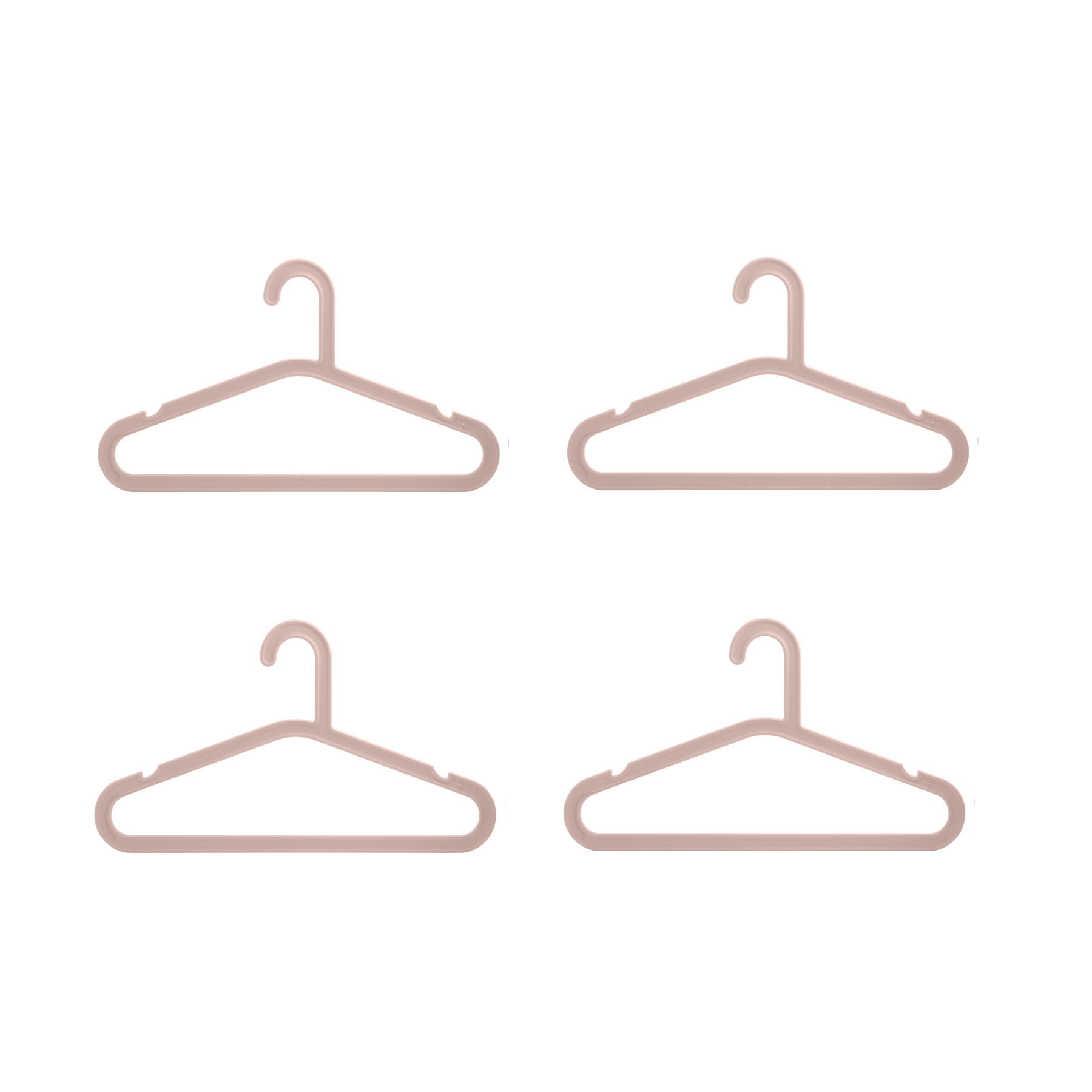 Kit de 4 cabides Light