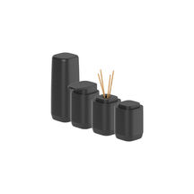 Kit de Acessórios de Bancada com Porta Sabonete Líquido 4 Unidades Linha Aura