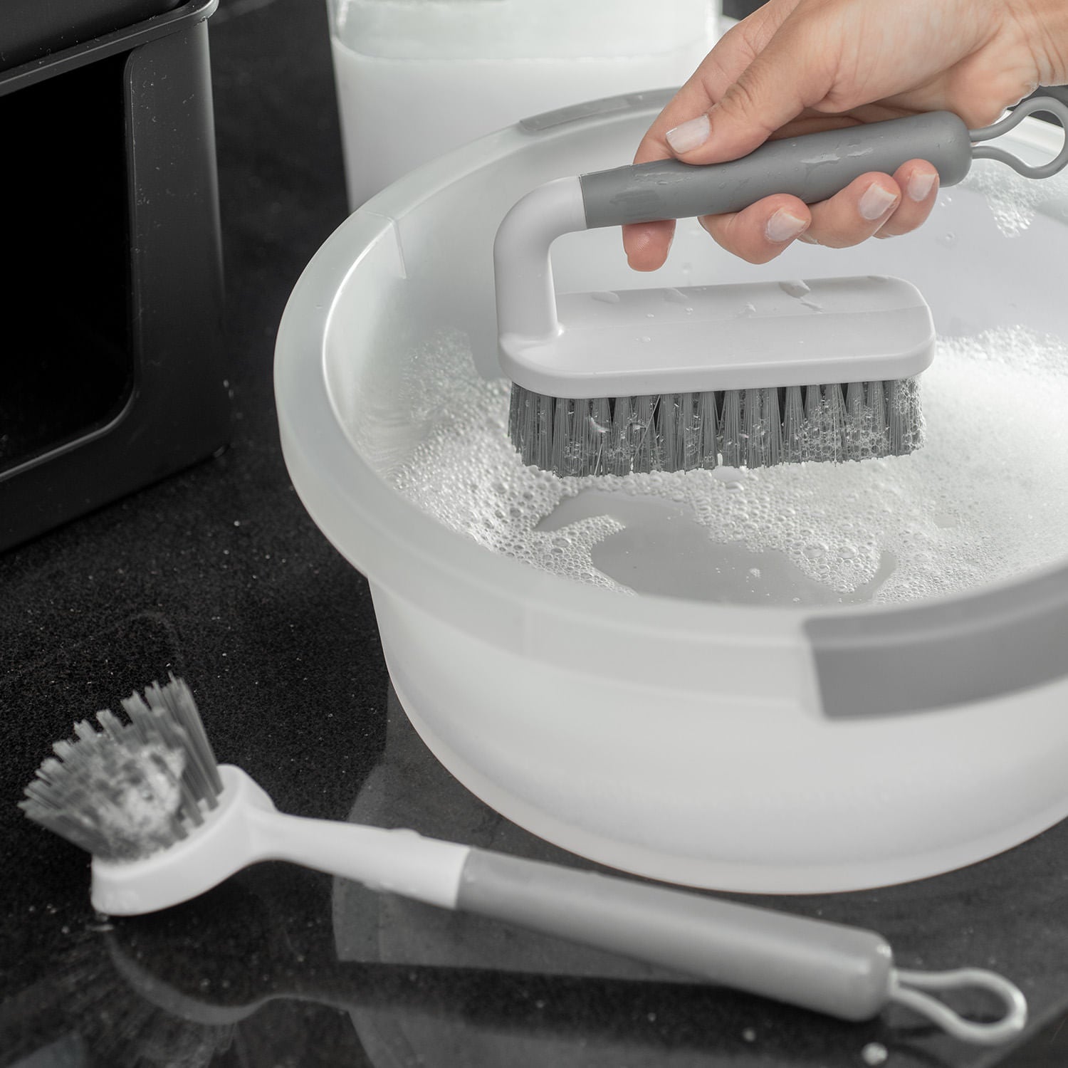 Kit de Acessórios de Limpeza 4 Peças Linha Flow