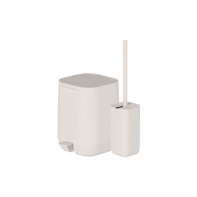Kit de Banheiro com Lixeira com Pedal 2 Unidades Linha Aura