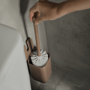 Kit de Banheiro com Lixeira de Piso/Parede 2 Unidades Linha Aura