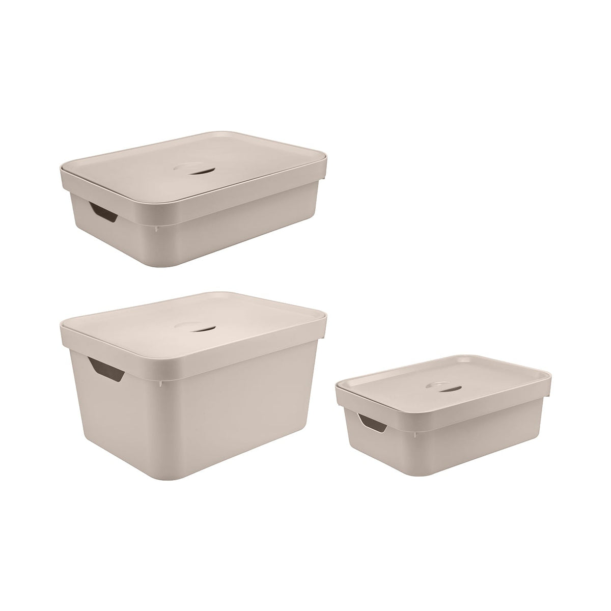 Kit de Caixas Organizadoras 3 Peças Linha Cube