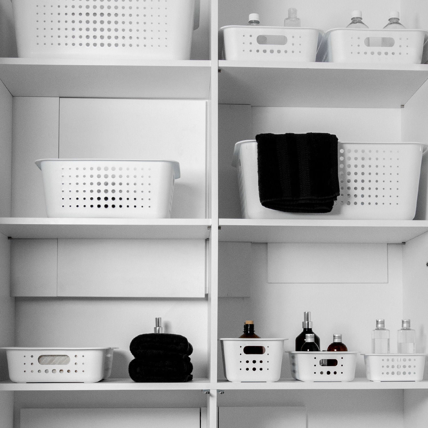 Kit de Cestas Organizadoras 6 Peças