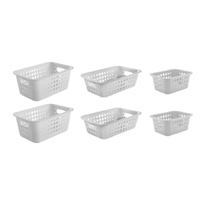 Kit de Cestas Organizadoras 6 Peças