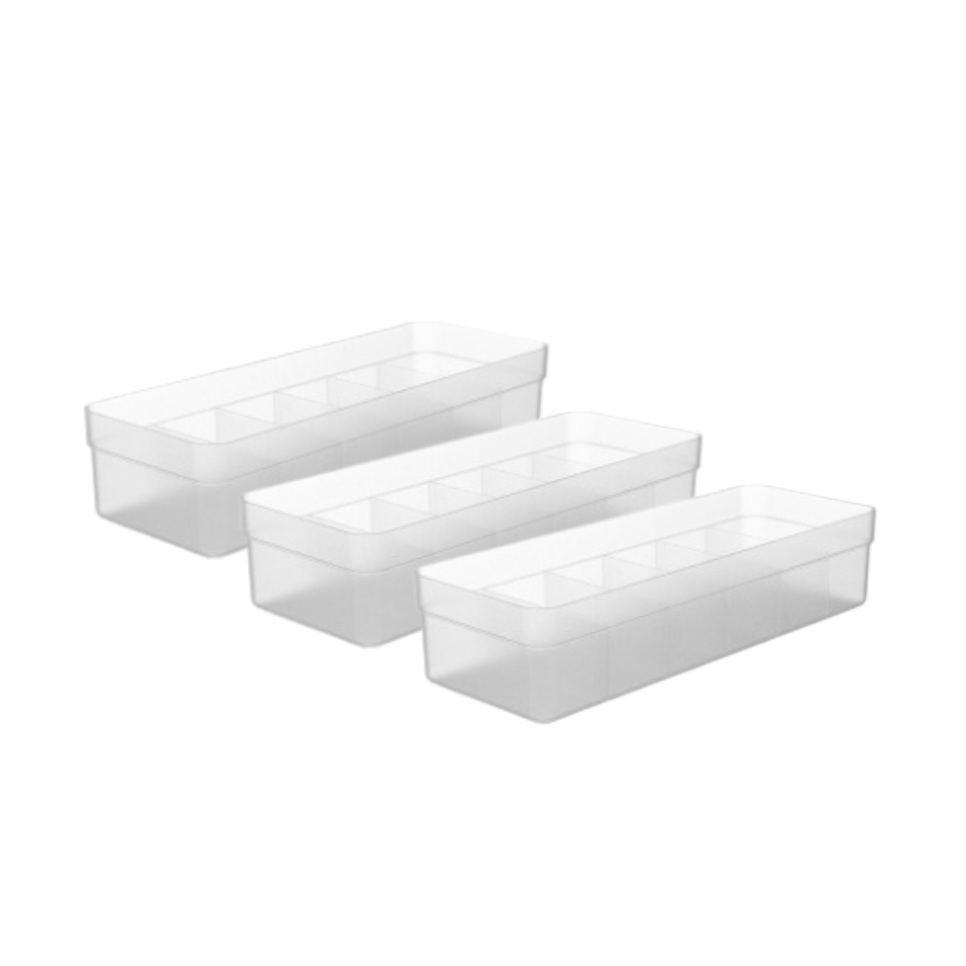 Kit de Colmeia Organizadora 3 Unidades 35x12,5x7,5cm Linha Logic
