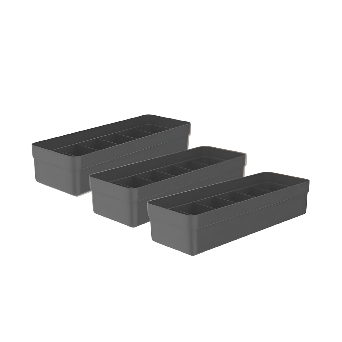 Kit de Colmeia Organizadora 3 Unidades 35x12,5x7,5cm Linha Logic