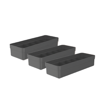 Kit de Colmeia Organizadora 3 Unidades 35x12,5x7,5cm Linha Logic