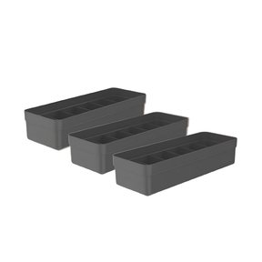 Kit de Colmeia Organizadora 3 Unidades 35x12,5x7,5cm Linha Logic