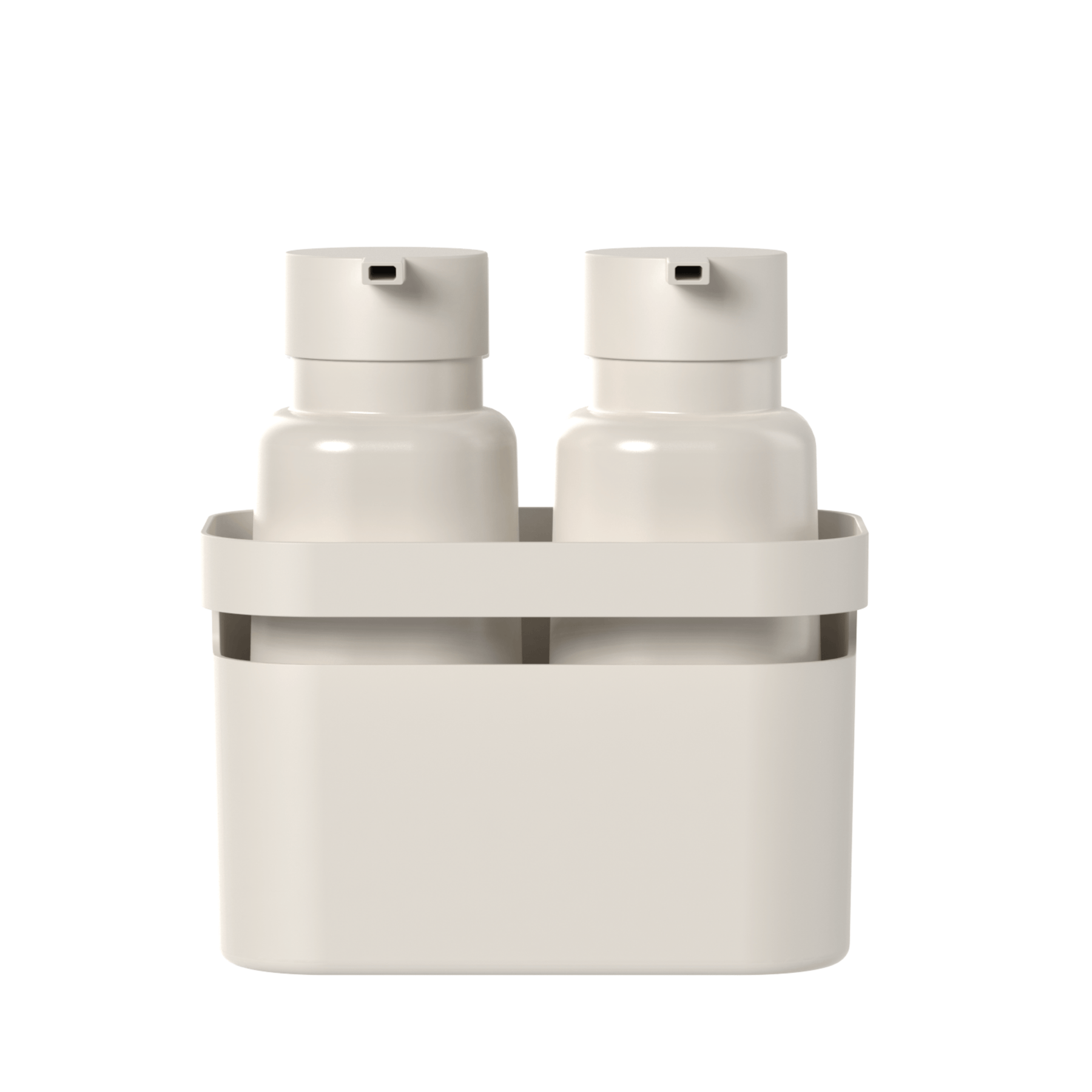 Kit de dispenser e organizador 2 peças Linha Flow