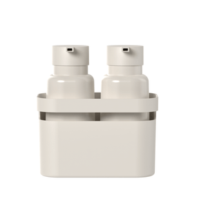 Kit de dispenser e organizador 2 peças Linha Flow