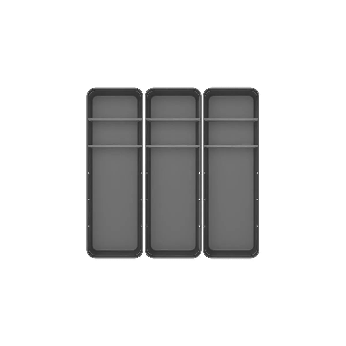Kit de Organizador de Gavetas com 2 Divisórias 3 Unidades Linha Logic