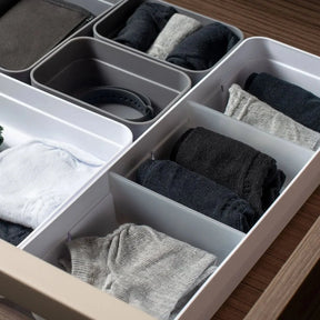 Kit de Organizador de Gavetas com 2 Divisórias 3 Unidades Linha Logic
