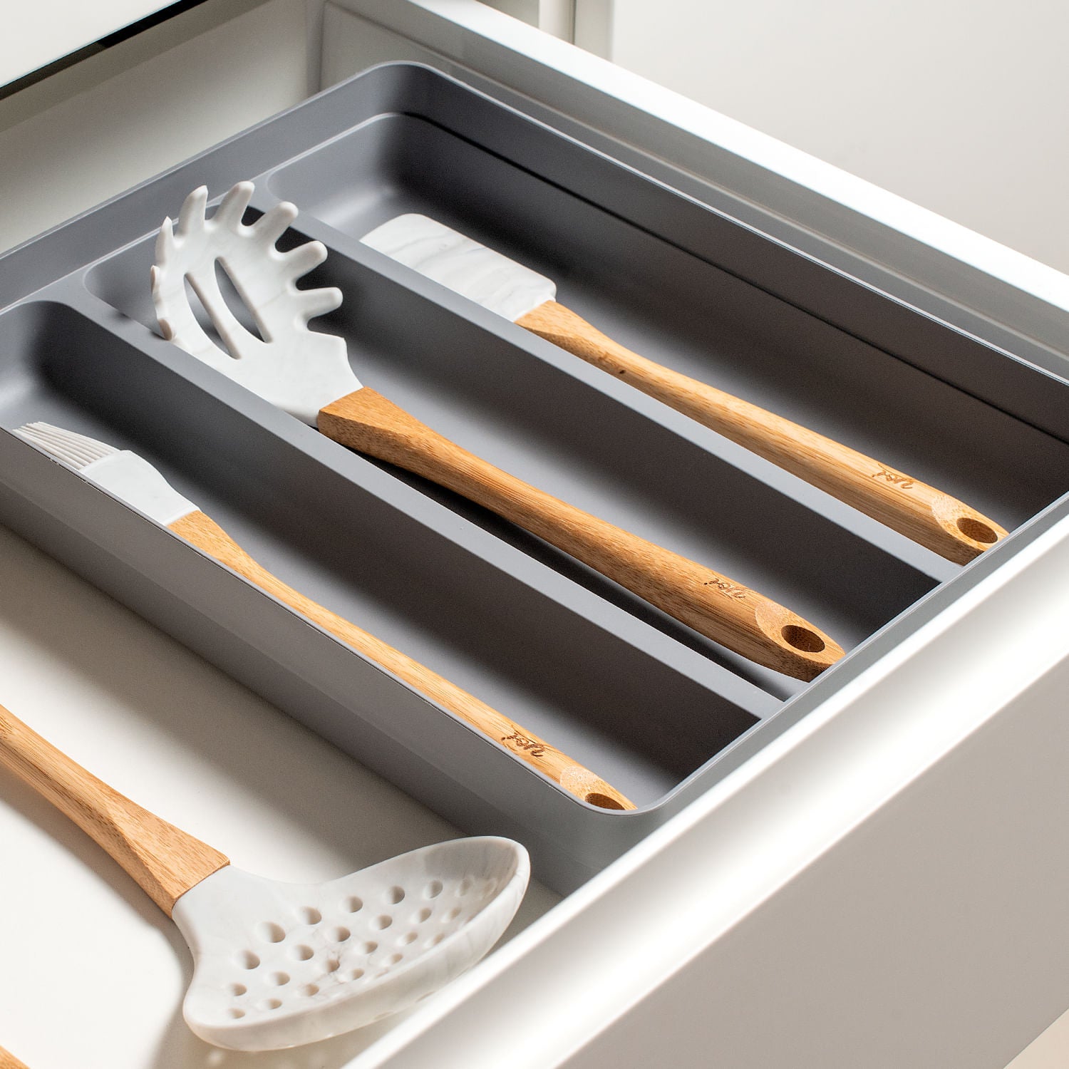 Kit de Organizador de Talheres e Utensílios 2 Unidades Linha Logic
