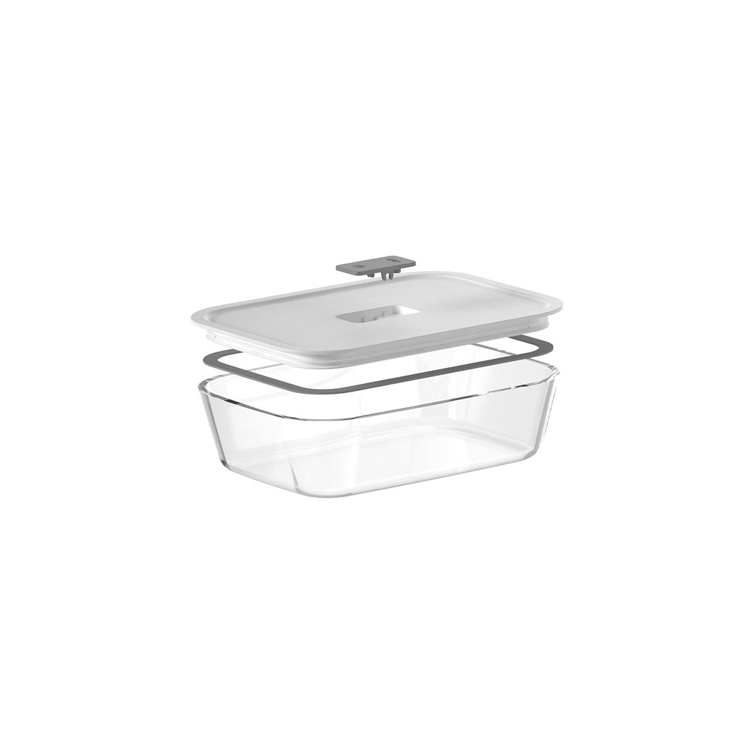 Kit de Potes de Vidro Herméticos 2 Peças Linha Fresh Lock