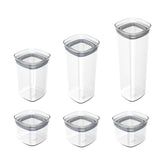 Kit de Potes Herméticos Modular 6 Unidades Linha Block