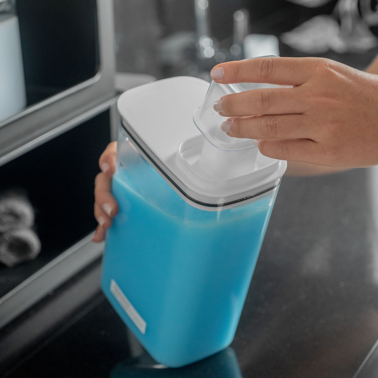 Kit Dispenser 2,3L 2 peças Linha Flow