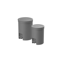 Kit Lixeiras 6L e 12L Redondas com Pedal Linha Trium