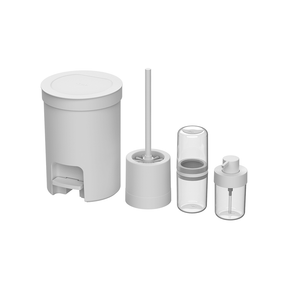 Kit Organizadores de Banheiro 4 peças Peças Linha Vita