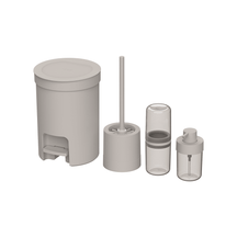 Kit Organizadores de Banheiro 4 peças Peças Linha Vita