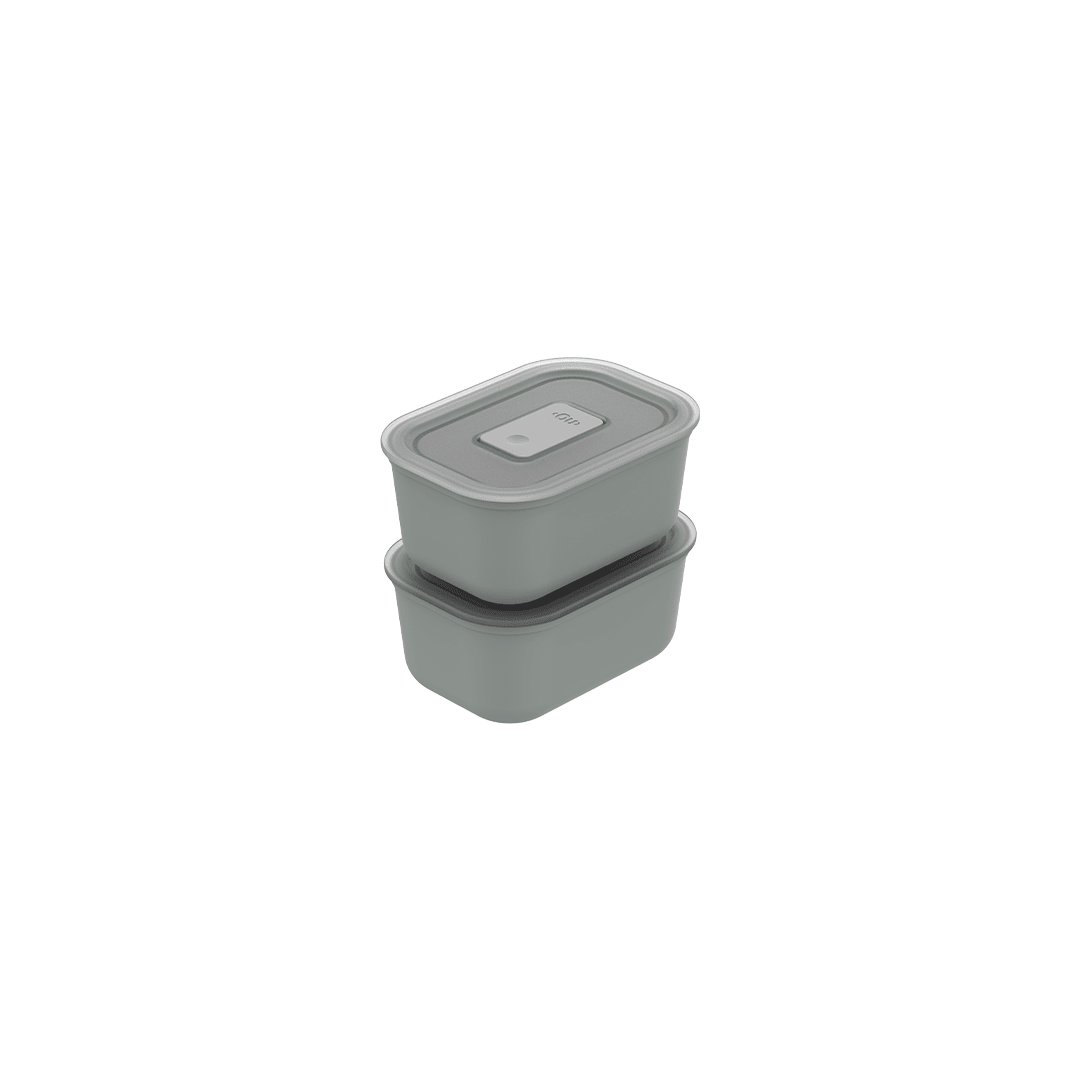 Kit Pote Hermético Para Marmita 400ml 2 peças Linha Move Lock