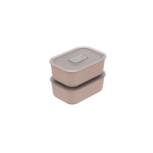 Kit Pote Hermético Para Marmita 890ml 2 peças Linha Move Lock