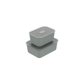 Kit Potes Herméticos Para Marmita 2 Peças Linha Move Lock