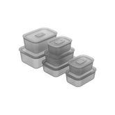 Kit Potes Herméticos Para Marmita 7 Peças Linha Move Lock