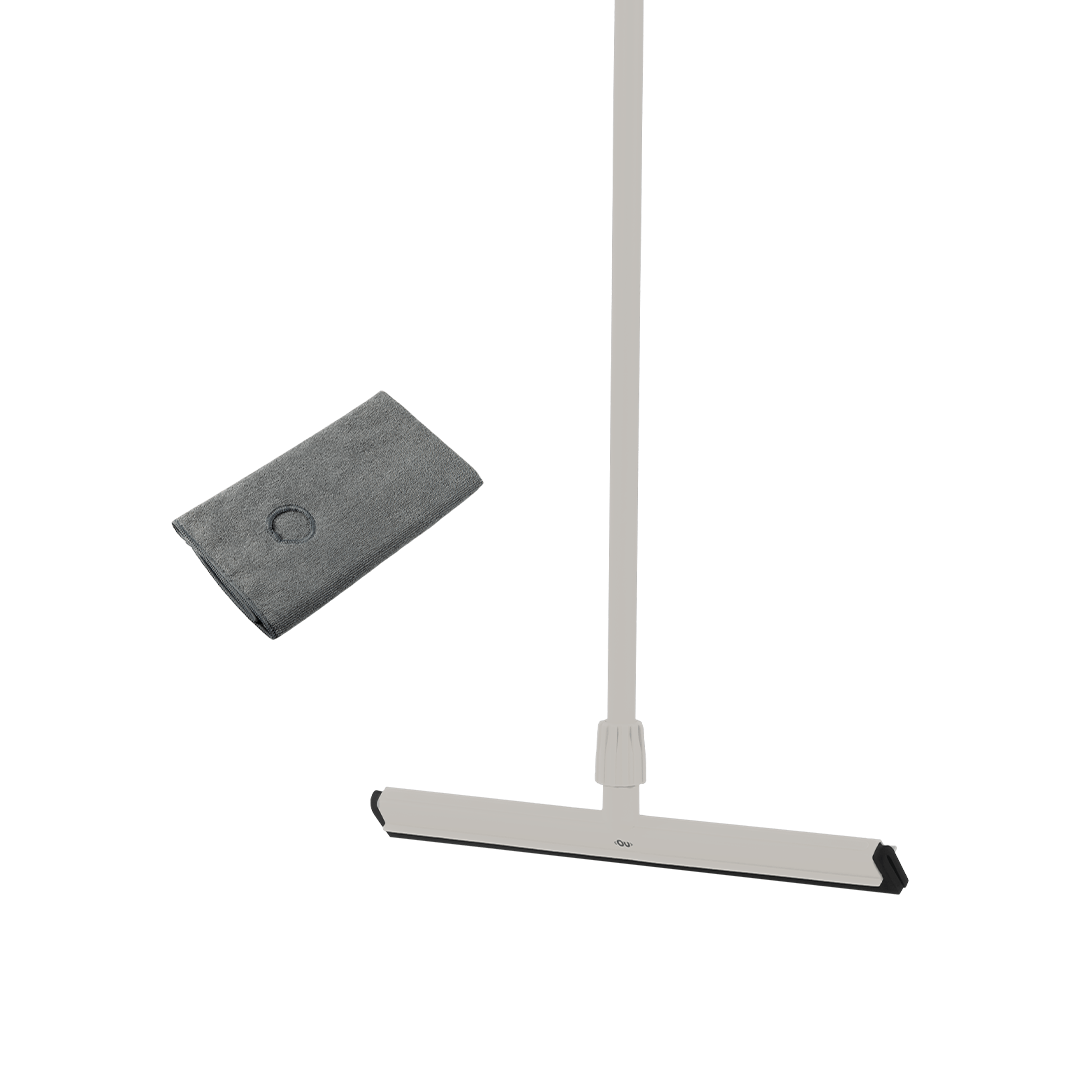 Kit Rodo e Pano de Chão em Microfibra Linha Flow